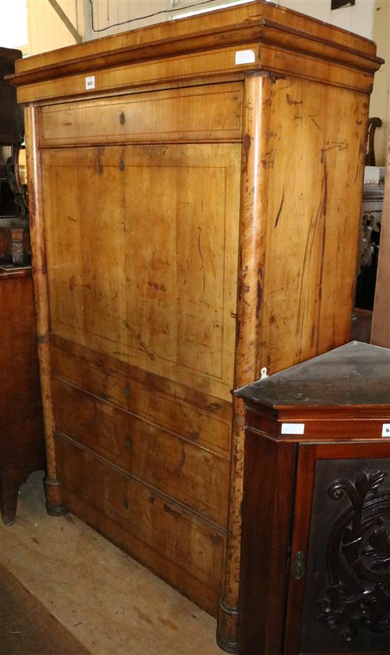 Continental mahogany escretoire